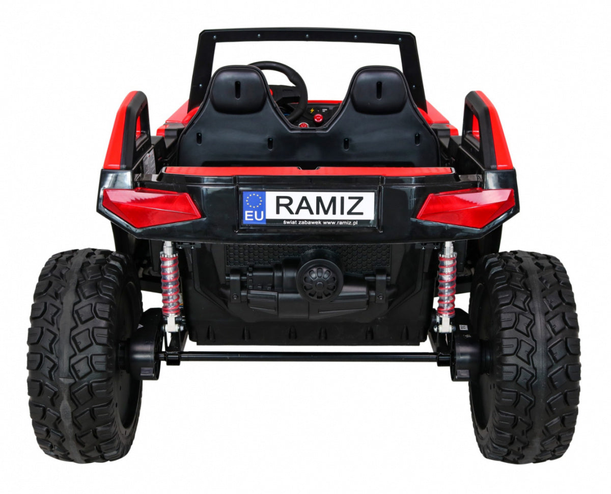 Buggy na akumulator Clash 4x4 - dvosjed - crveni