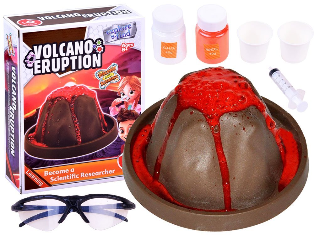 Edukativni set vulkanska erupcija