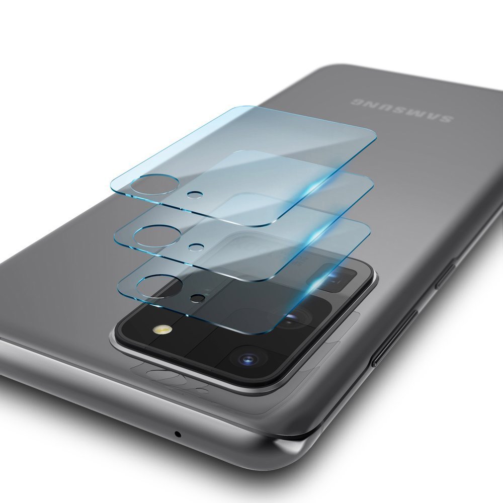 Ringke - IDGL staklo za kameru (3 kom) - Samsung Galaxy S20 Ultra 4G / S20 Ultra 5G - prozirno