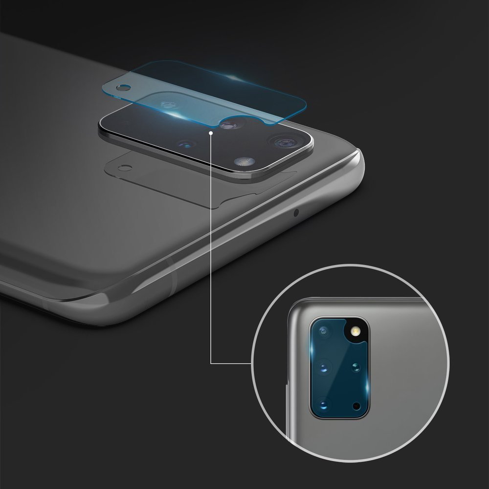 Ringke - IDGL staklo za kameru (3 paketa) - Samsung Galaxy S20 Plus 4G / S20 Plus 5G - prozirno