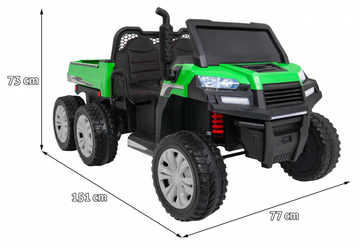 Traktor na akumulator Farmer A730 - zeleni