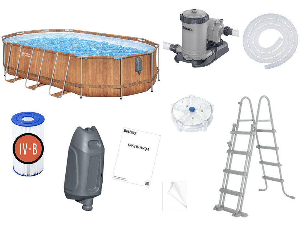 Bestway bazen s okvirom set (610 x 366 x 122 cm)