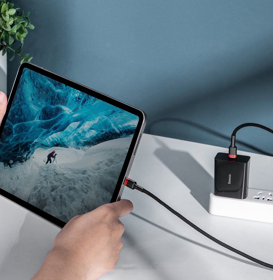 BASEUS PD100W/QC3.0 KABEL TYPE-C 200CM