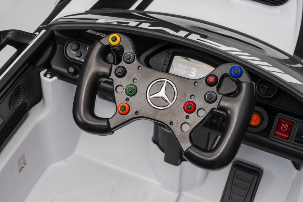 Licencirani auto na akumulator Mercedes AMG GT3 - bijeli