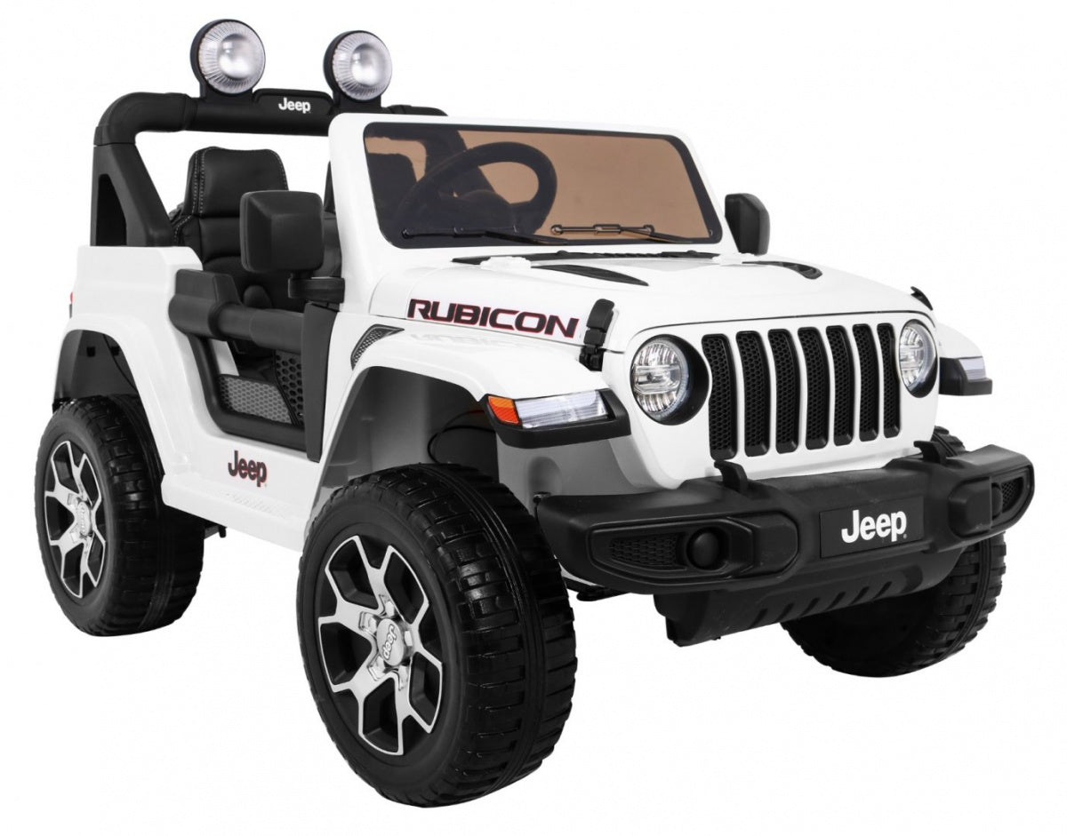 Licencirani auto na akumulator Jeep Wrangler Rubicon 4x4 - bijeli