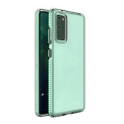 Futrola Spring clear TPU za Samsung Galaxy A12/Galaxy M12 - Svijetlo zelena KP8711