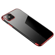 Futrola Clear Color s obojenim rubom za Xiaomi Mi 11 - Crvena KP10797