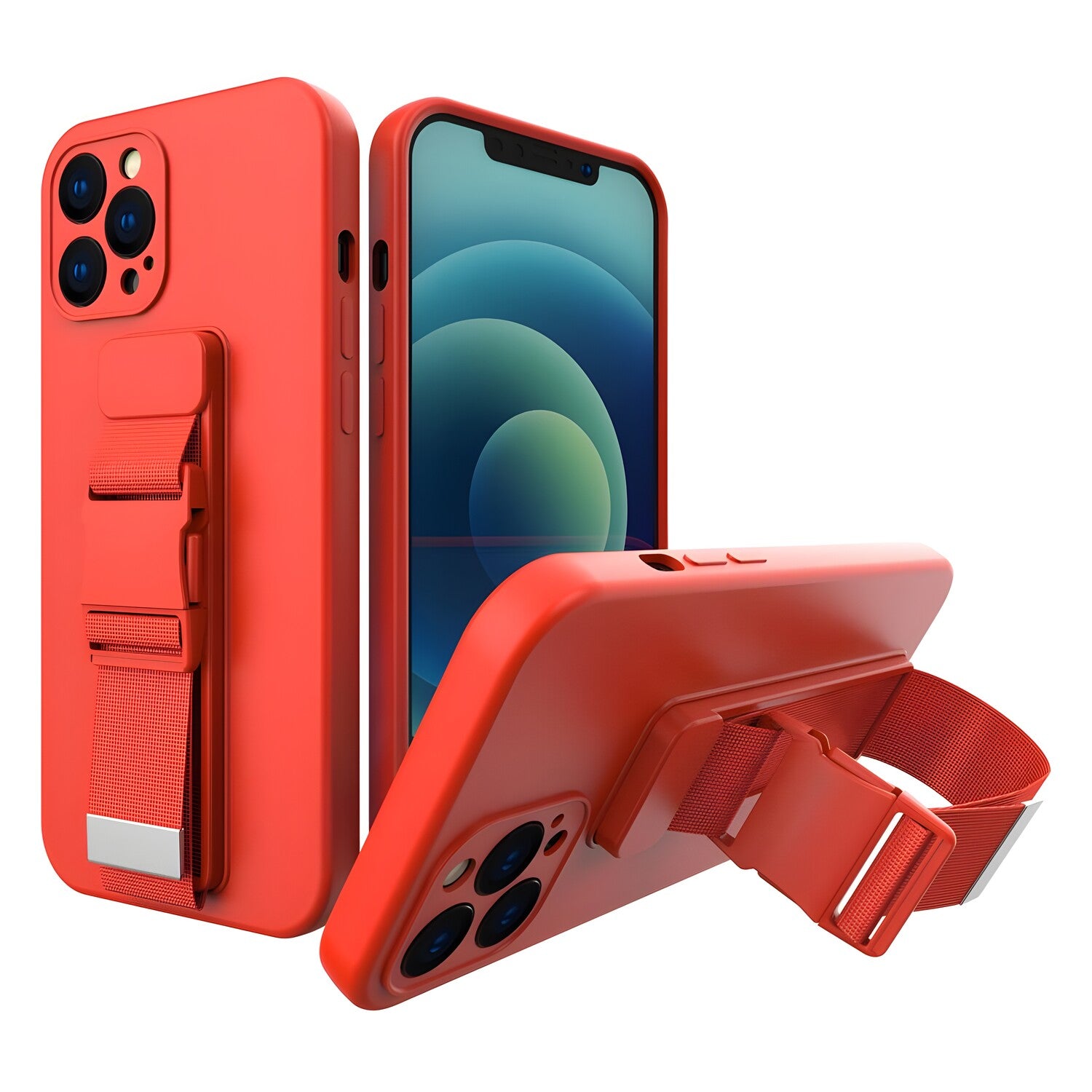 Futrola Rope Case za Samsung Galaxy A12/Galaxy M12 - Crvena KP11318