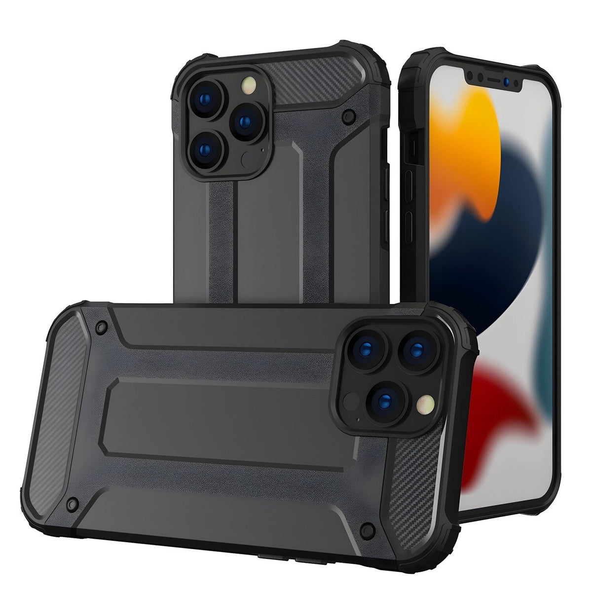 Futrola Hybrid Armor za Apple iPhone 13 Pro Max - Crna