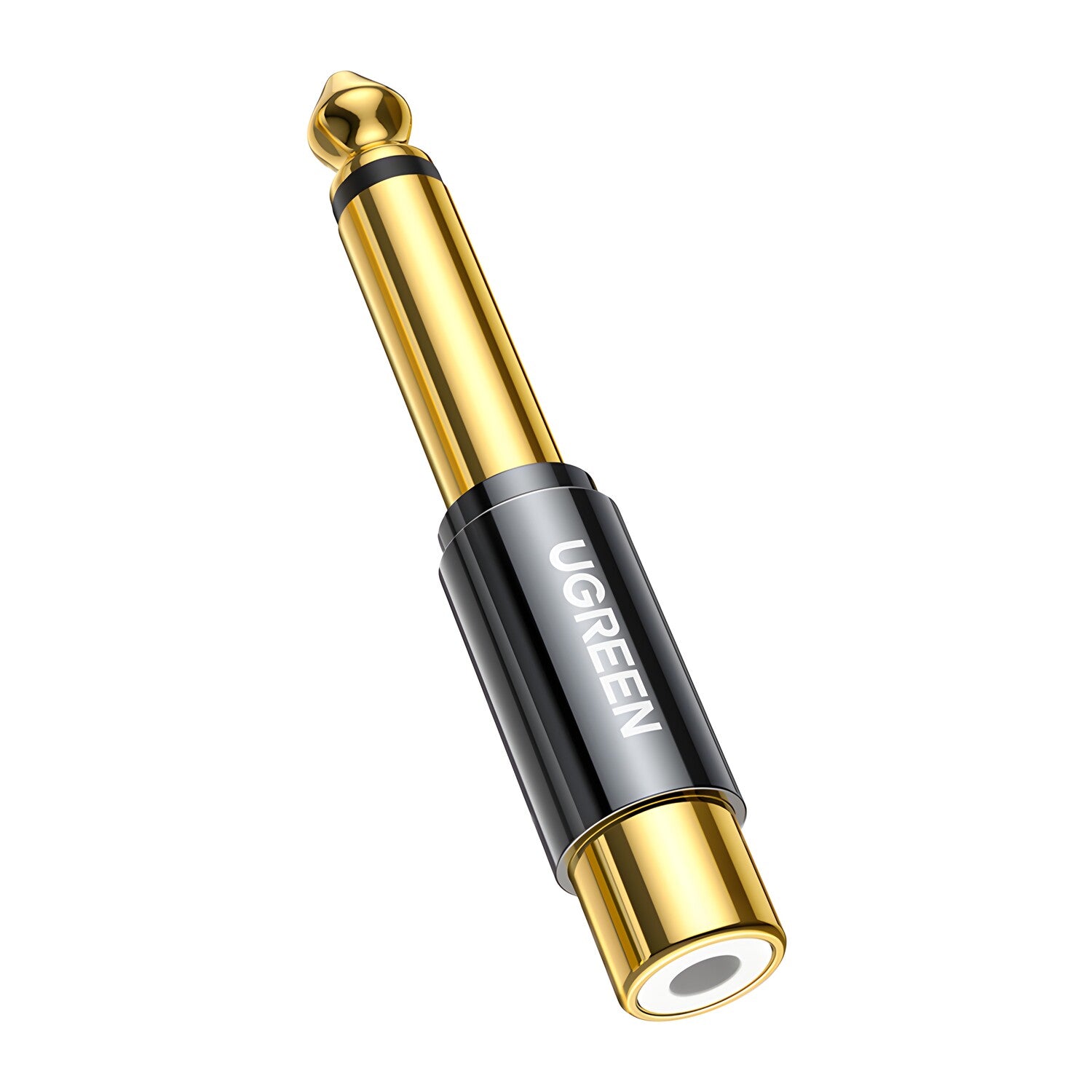 Ugreen 6,35 mm jack adapter (muški) na RCA (ženski) - Zlatna KP15127