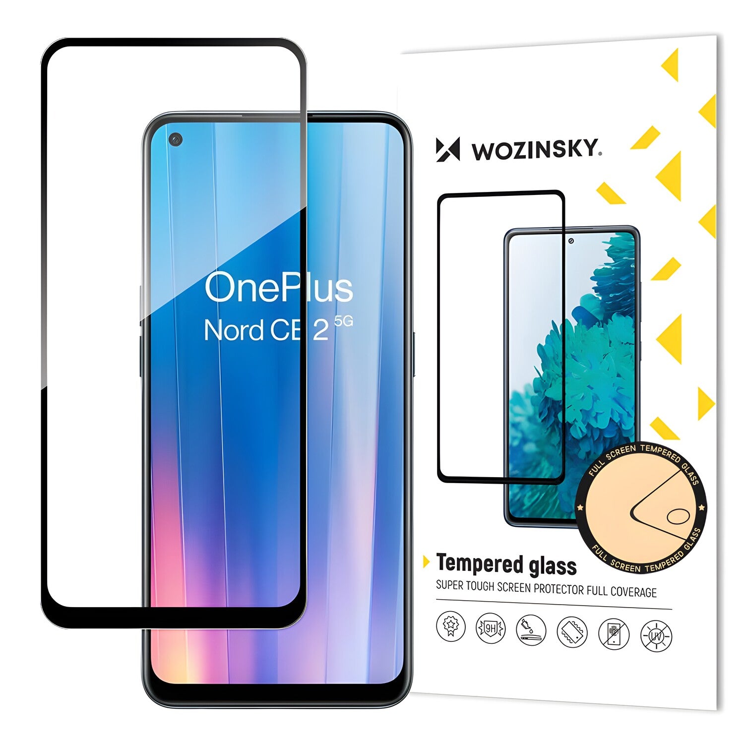 Wozinsky zaštitno kaljeno staklo za OnePlus Nord CE 2 5G - Prozirna KP18538