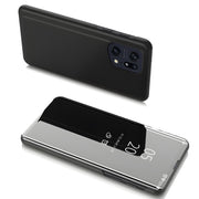 Futrola Clear View za Oppo Find X5 Lite - Crna KP24437