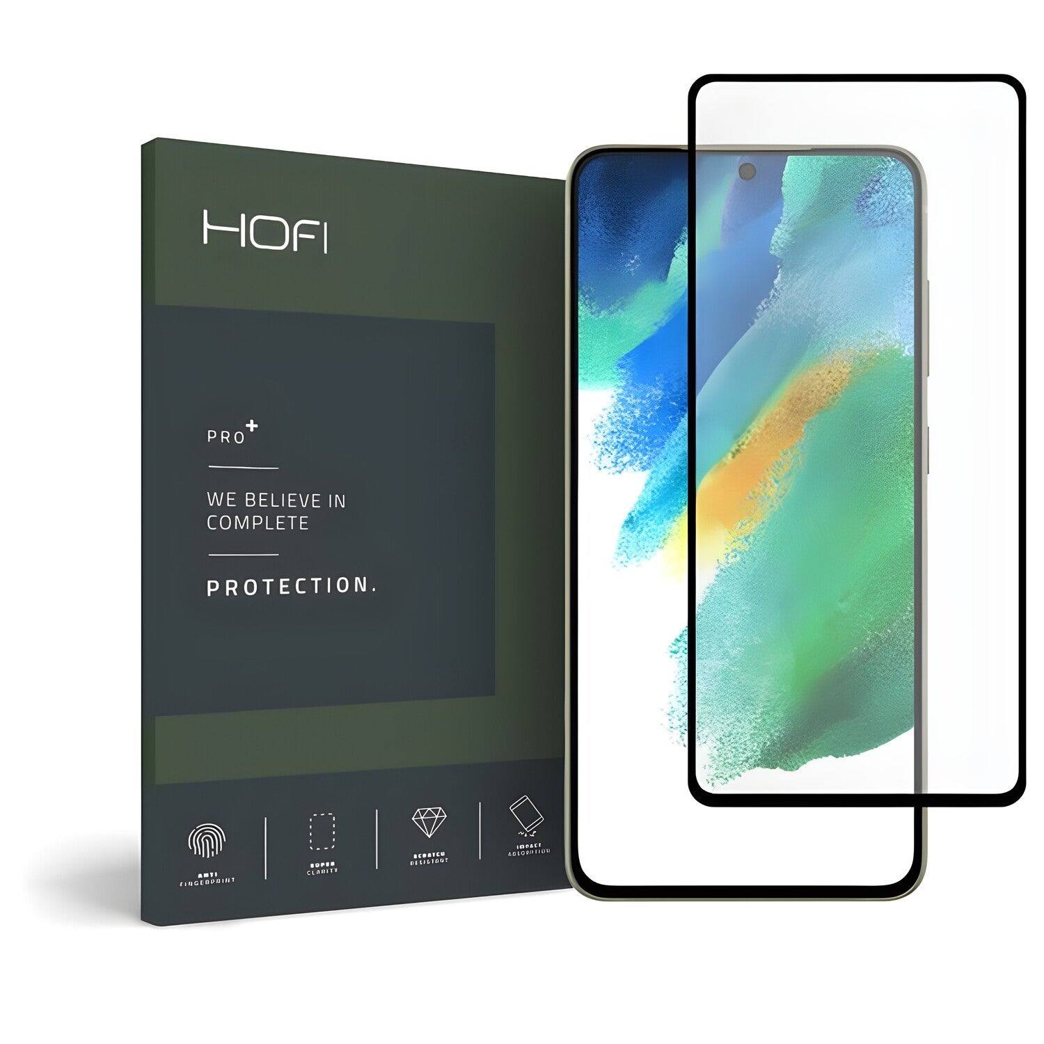 Hofi zaštitno staklo za Samsung Galaxy S21 FE - Crna KP25562