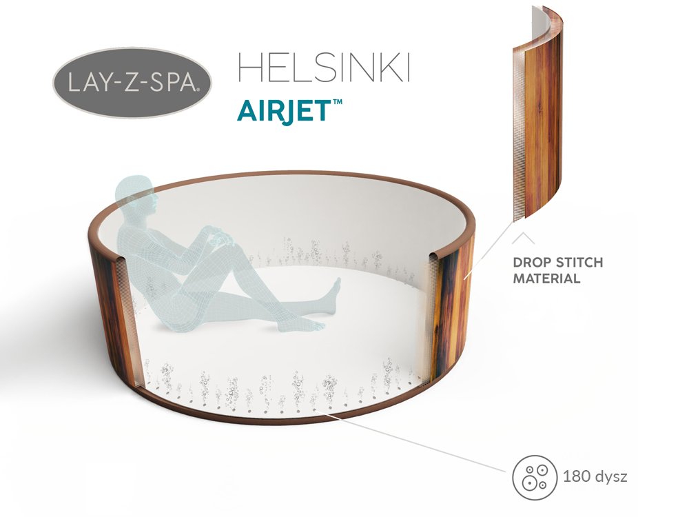 Bestway Jacuzzi Lay-Z-Spa Helsinki
