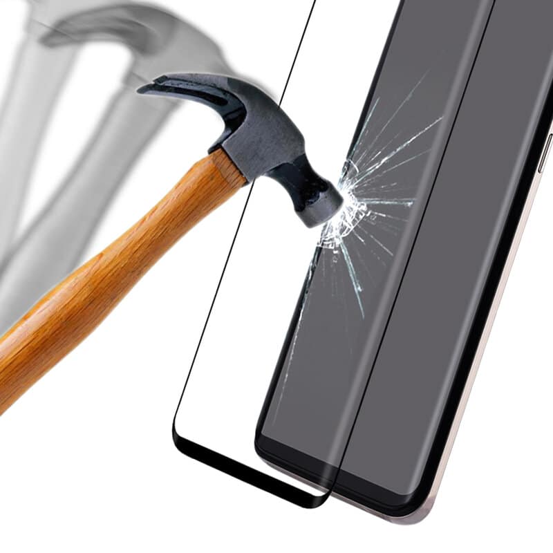 MOCOLO - 3D zakrivljeno potpuno ljepljivo staklo - iPhone 14 Pro Max - crno