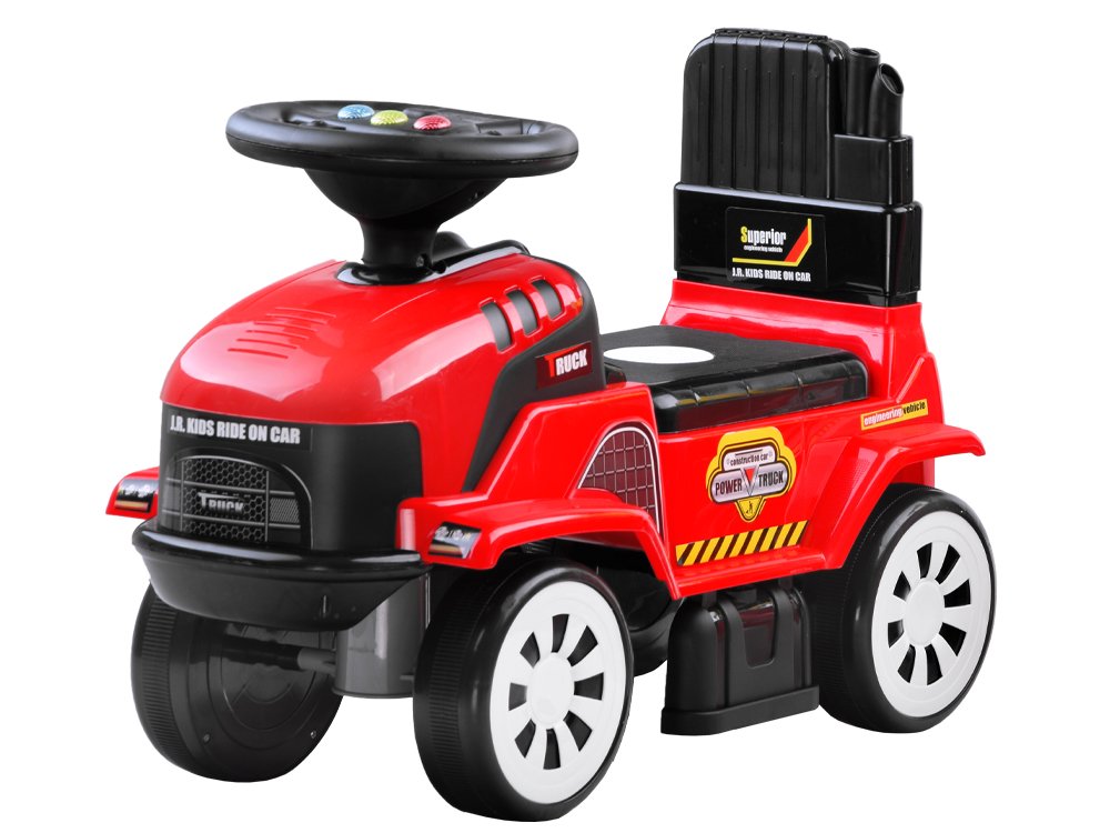 Guralica traktor s prikolicom – crveni
