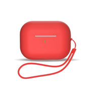 Silicone futrola za AirPods 1 / Airpods 2 + šnarka na zapešću - Crvena KP27770