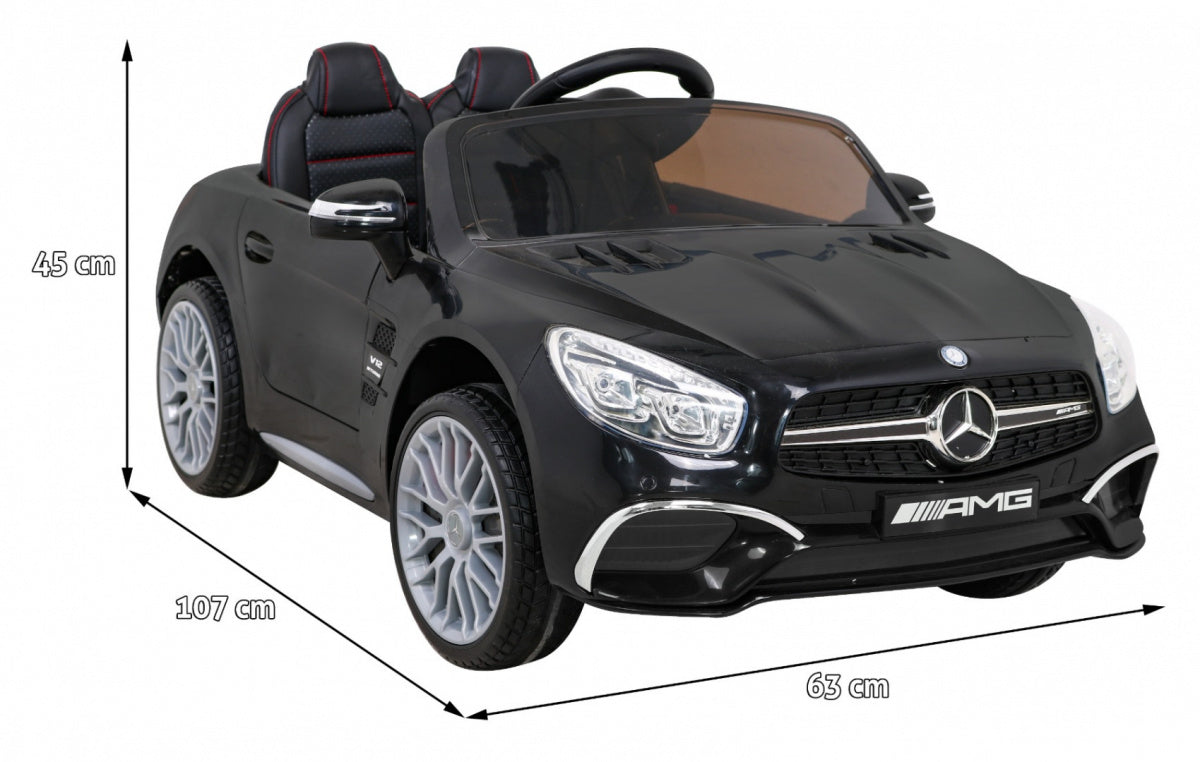 Licencirani auto na akumultor Mercedes Benz AMG SL65 S - crni