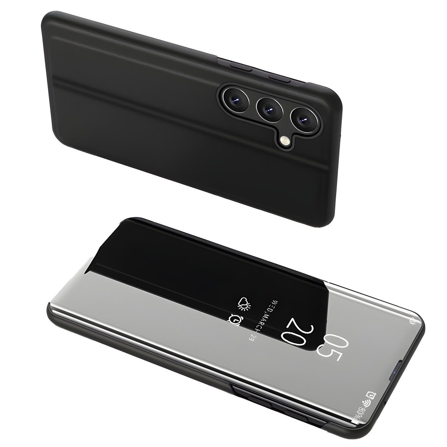 Futrola Clear View za Samsung Galaxy A54 - Crna KP29250