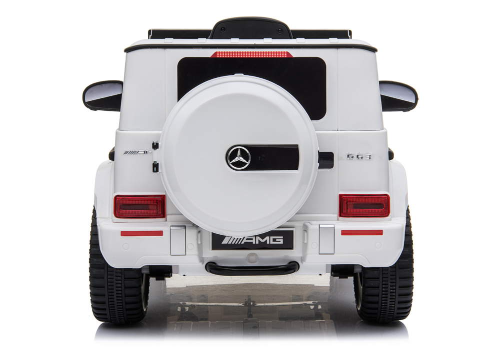 Licencirani auto na akumulator Mercedes G63 AMG – bijeli