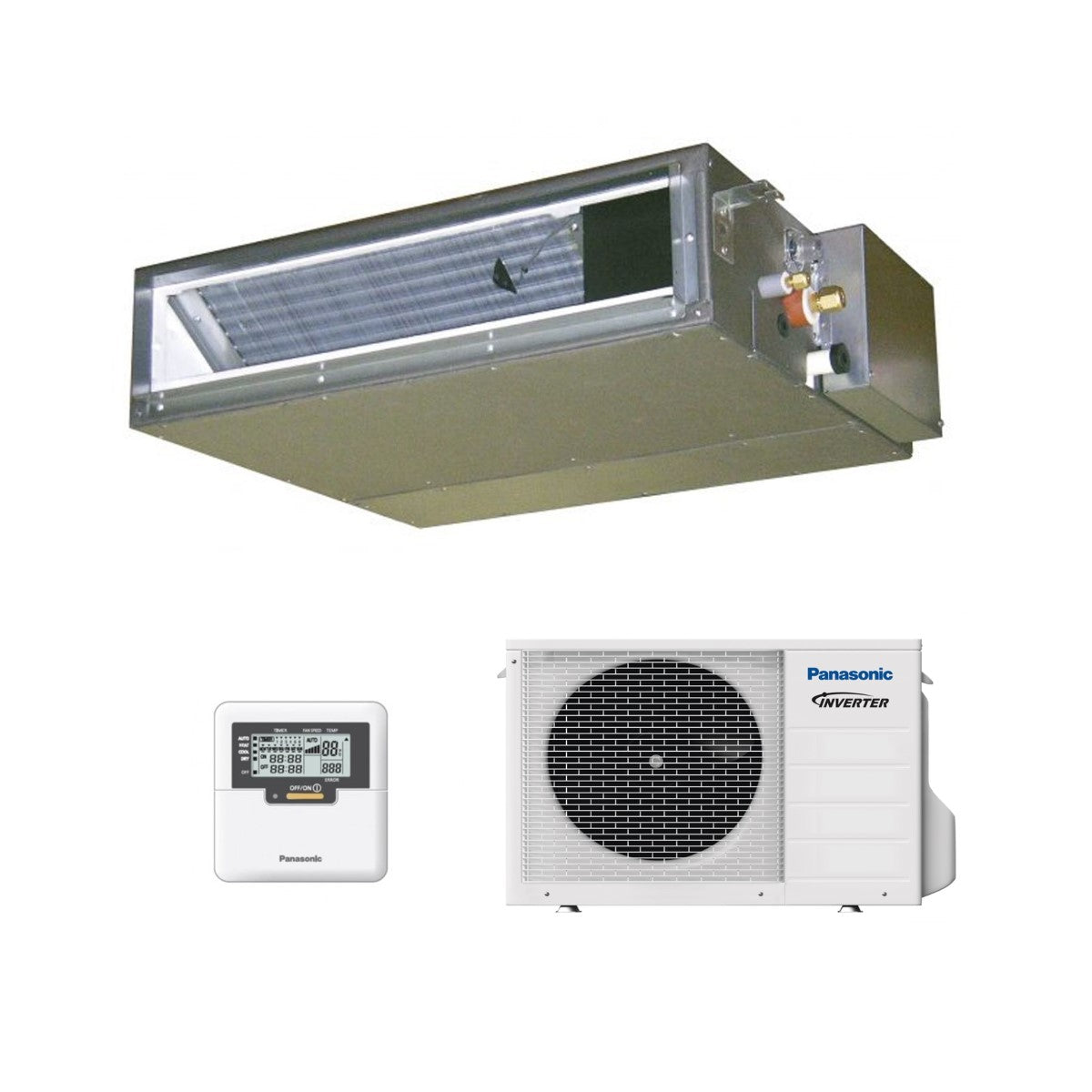 Panasonic kanalni klima uređaj 2,5kW CS-Z25UD3EAW/CU-Z25UBEA