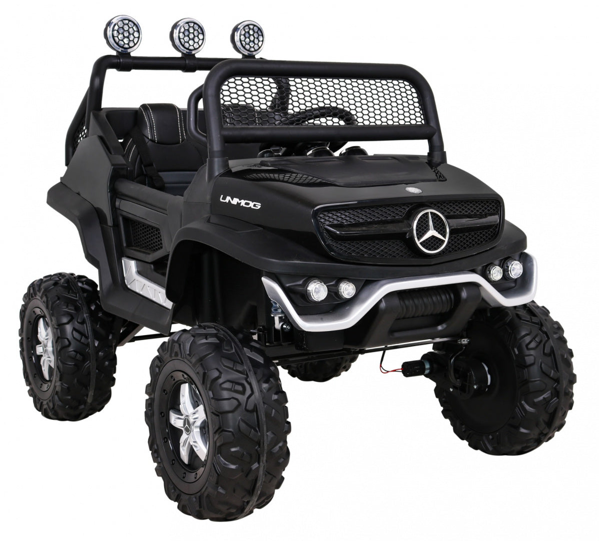 Licencirani auto na akumultor Mercedes BENZ UNIMOG S- crni