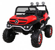 Licencirani auto na akumultor Mercedes BENZ UNIMOG S- crveni