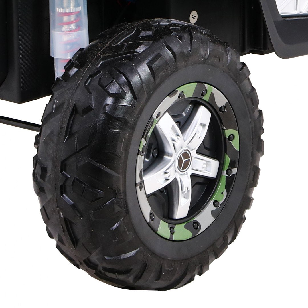 Licencirani auto na akumultor Mercedes BENZ UNIMOG - moro