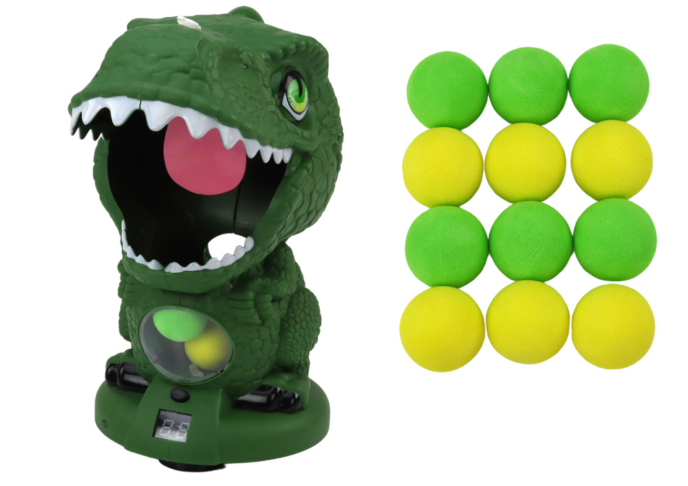 Arcade Game Shooting Dinosaur Green Ball Gun