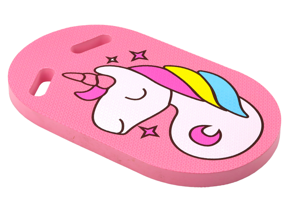 Pjenasta podloga za plivanje Unicorn - roza