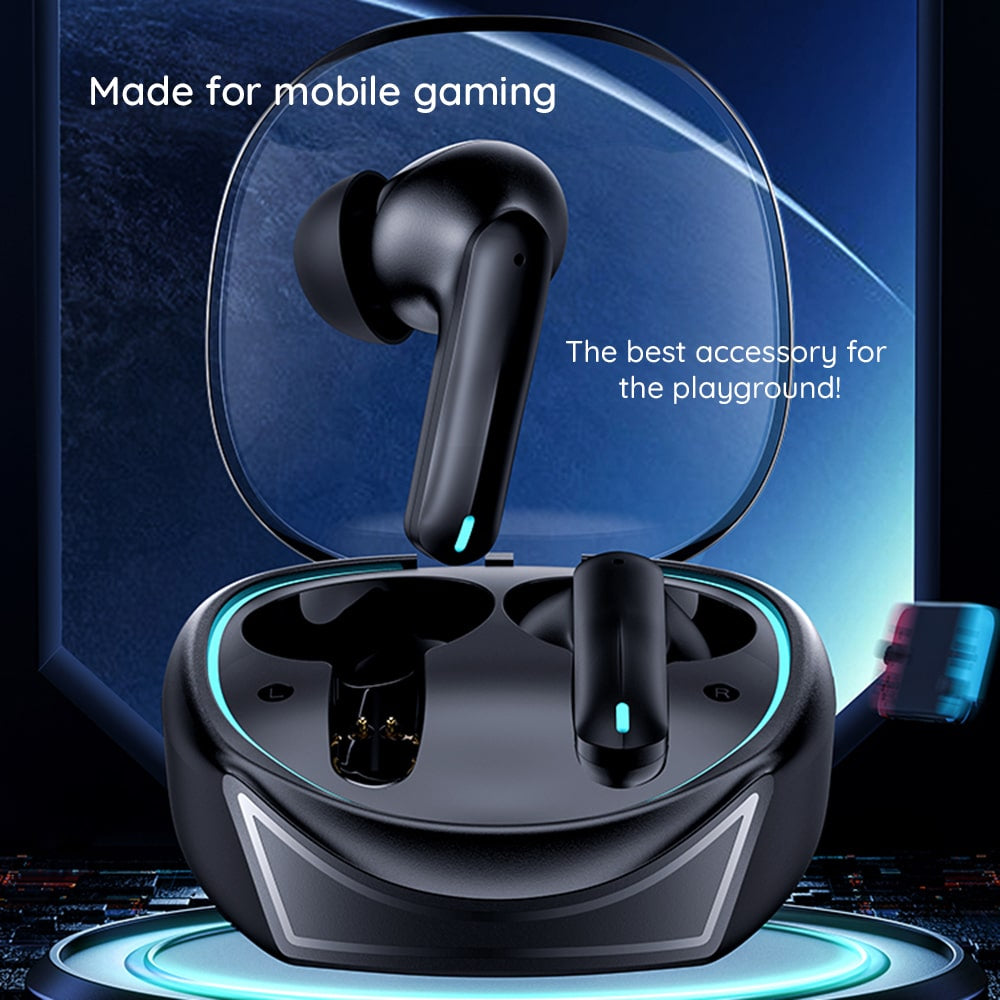 USAMS gaming bežične slušalice XJ13 TWS Bluetooth- uklanjanje buke - crne