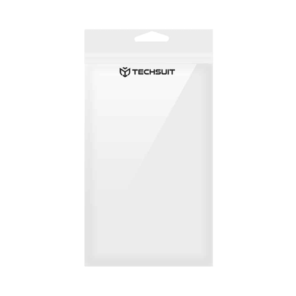 Techsuit Shockproof Clear Silicone zaštitna maskica za Honor Magic6 Lite – smoke crna