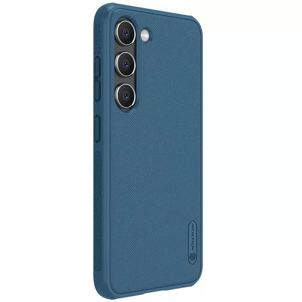 Nillkin Super Frosted Shield Pro izdržljiva maska za Samsung Galaxy S23 Plus - plava