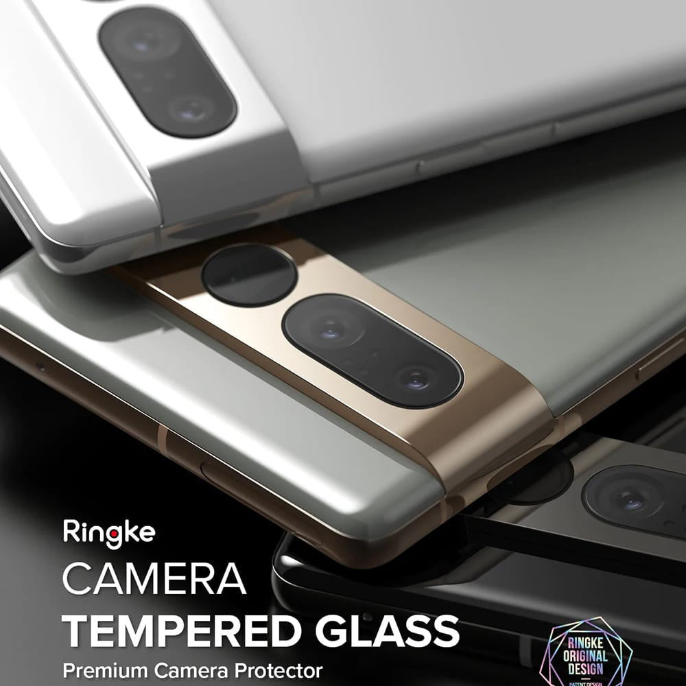 Ringke - Zaštitno staklo za kameru (komplet od 3 komada) - Google Pixel 7 Pro - prozirno