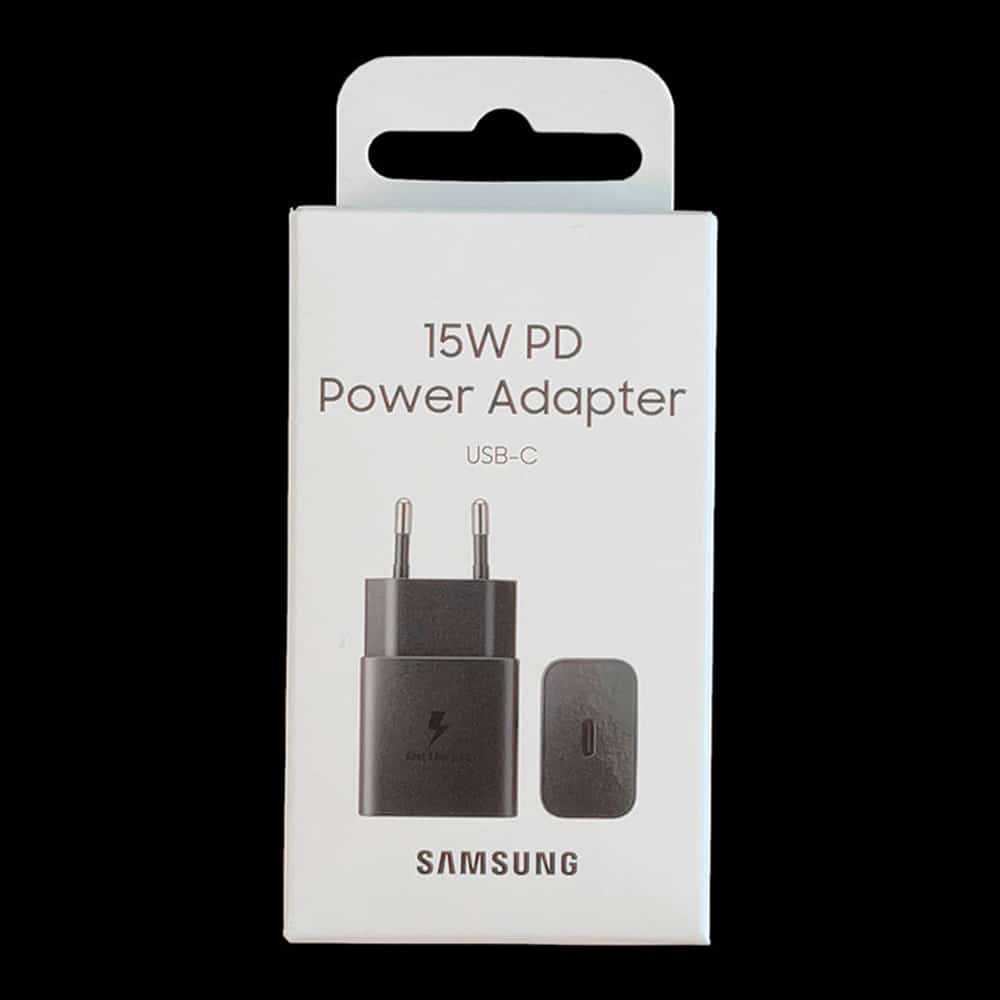 Samsung - Zidni punjač (EP-T1510NBEGEU) - Brzo punjenje Type-C 15W - Crni
