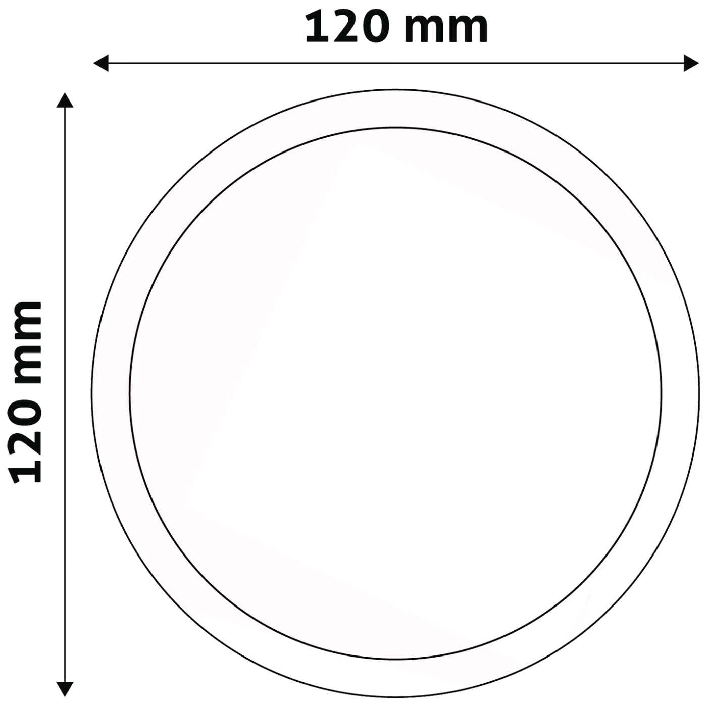 Avide Plafonjera LED, 6W, 420 lm, 4000K, IP20 - ACSMNW-R-6W-ALU