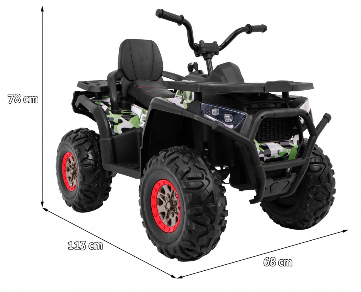 Quad na akumulator ATV Desert 4x4 - Army