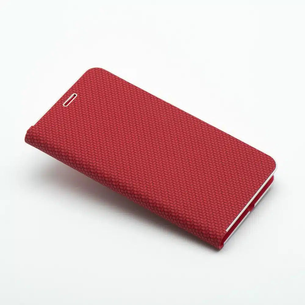 LUNA Book Carbon futrola za iPhone 11 crvena