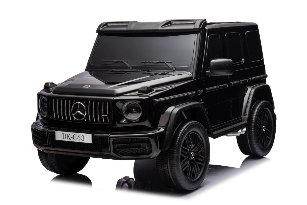 Licencirani auto na akumulator Mercedes G63 XXL 24V 4x4 - DVOSJED - crni