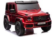 Licencirani auto na akumulator Mercedes G63 XXL 24V 4x4 - DVOSJED - crveni