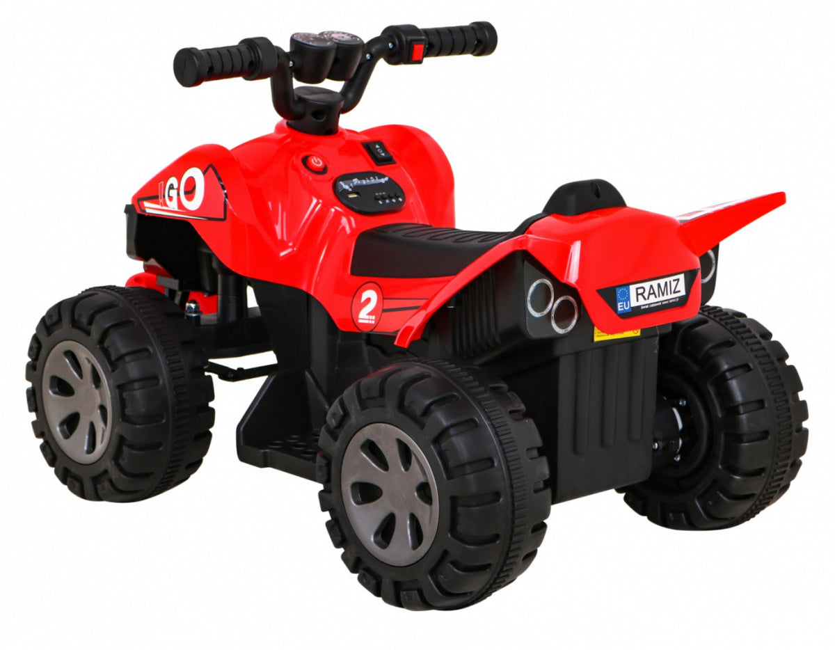 Quad na akumulator THE FASTEST - crveni