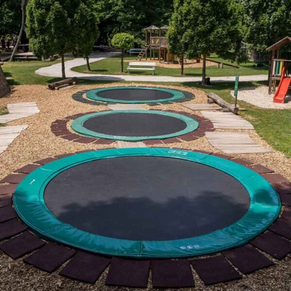 Primus Premium trampolin – ukopni trampolin za dvorište i javne površine Okrugli-427-cm
