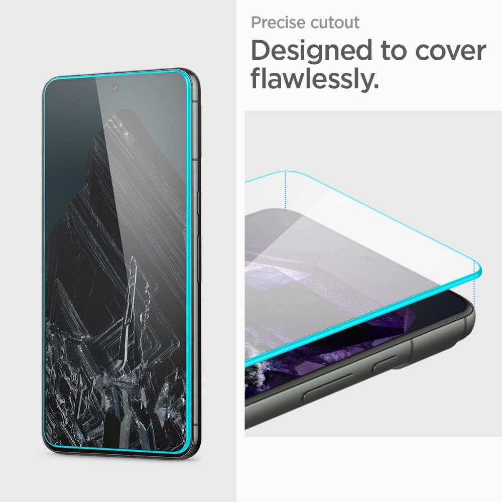 Spigen – Glas.tR Align Master (2 kom.) za Google Pixel 8 – Clear