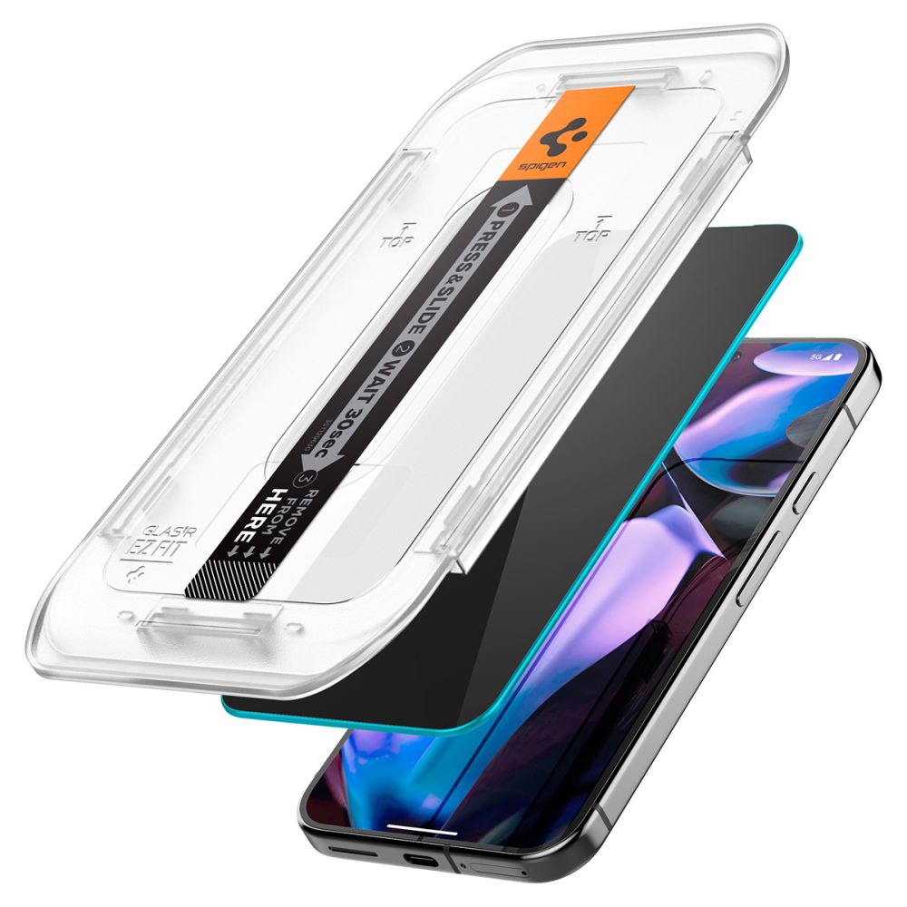 SPIGEN GLAS.TR EZ FIT PRIVACY STAKLO 2 KOM ZA GOOGLE PIXEL 9 / 9 PRO/ 10 / 10 PRO