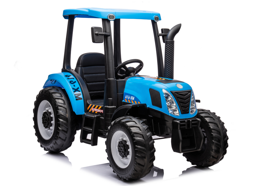Traktor na akumulator A011 24V - plavi