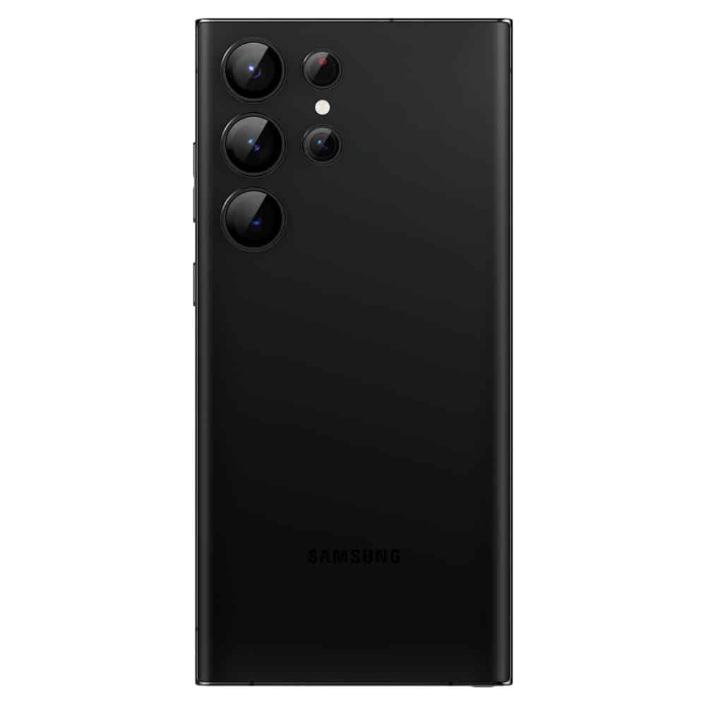 Spigen – Optik.TR EZ FIT staklo za kameru (2 kom) za Samsung Galaxy S23 Ultra – crno
