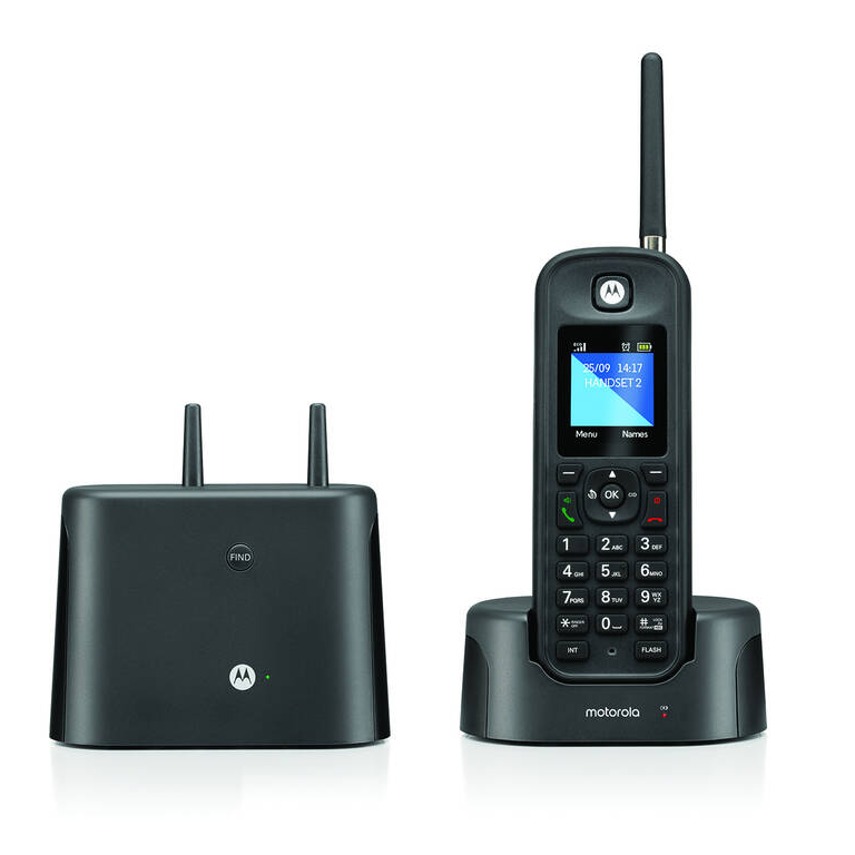 Motorola O201 DECT telefon Identifikacija poziva Crno