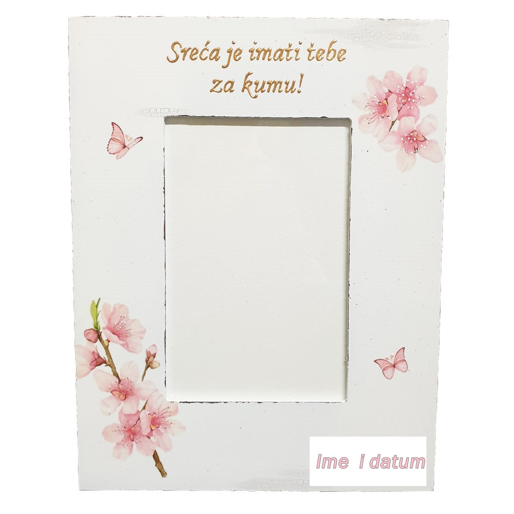 Poklon za kumu! Okvir za fotografije  Š15182