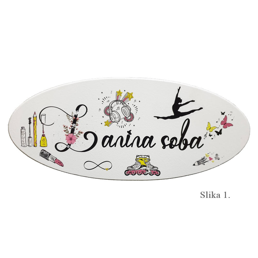 Personalizirani natpisi za dječju sobu