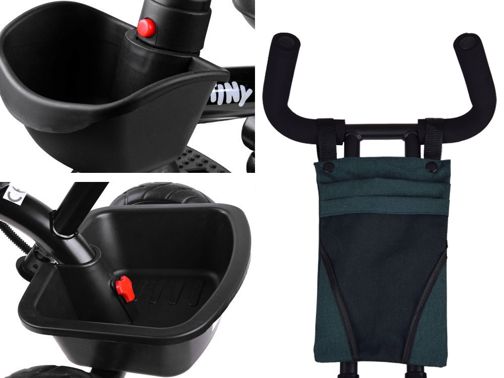 Tricikl Tiny Bike 3u1 – Green